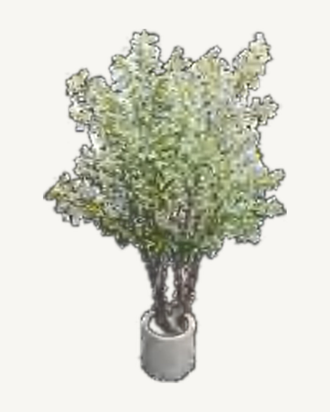 Urbino Artificial Olive Tree, full product studio view in the included nursery pot