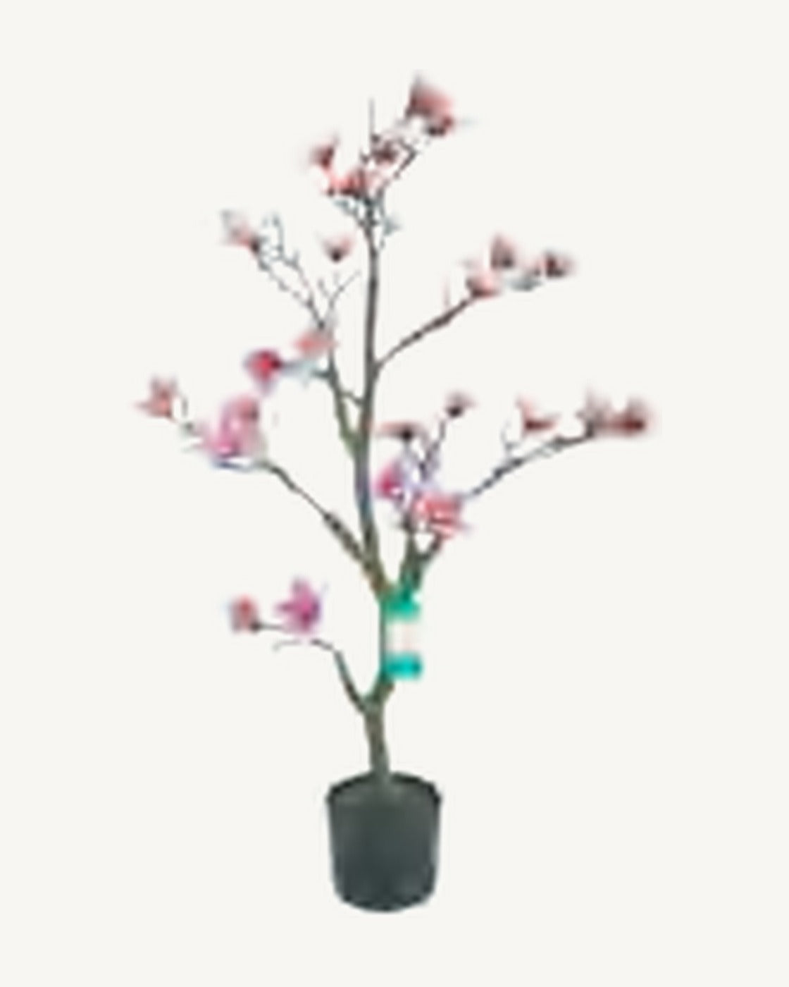 Uzes Artificial Blossom Tree, 48.8 in, full product studio view in the included nursery pot