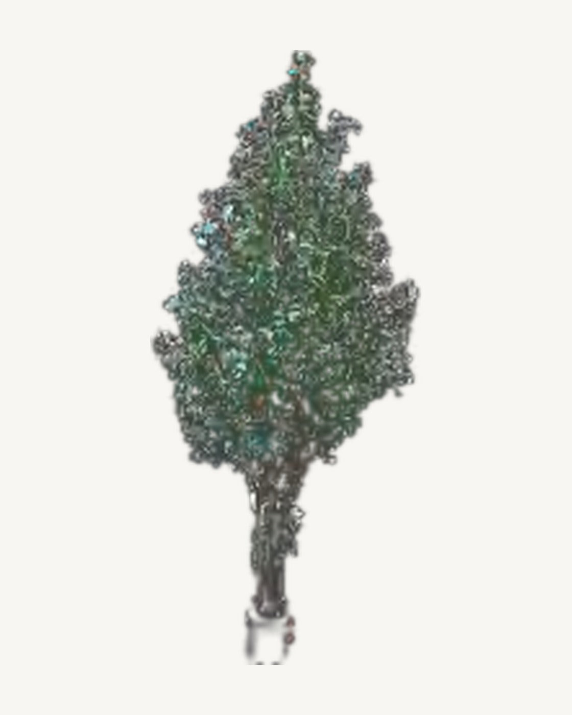 Uzes Artificial Olive Tree, full product studio view in the included nursery pot