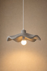 Maison Moya - Vague Wavy Disc distinctive Pendant Lamp - Gris Galet