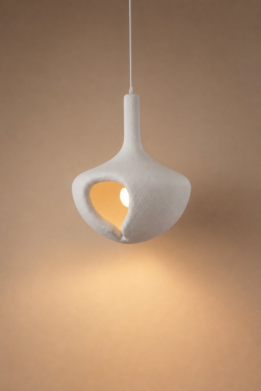 Maison Moya - Vase Ceramic Bell Pendant Lamp - hero