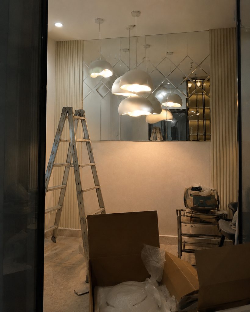 Nid d'Abeille Honeycomb Pendant Lamp customer photo