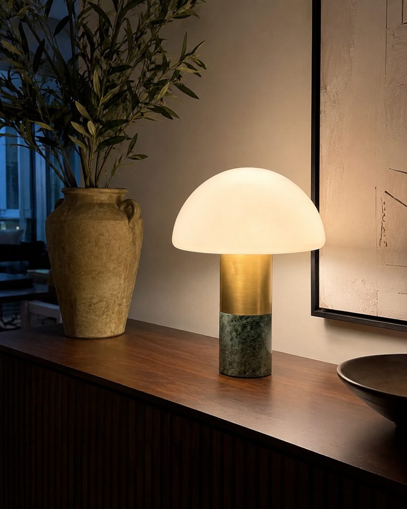 Snoopy Mushroom Table Lamp customer photo