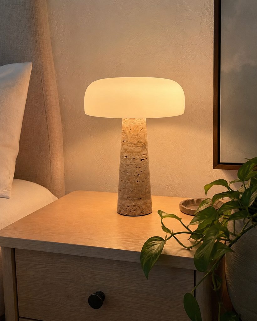 Snoopy Mushroom Table Lamp customer photo