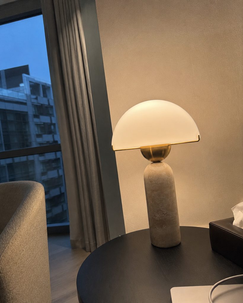 Snoopy Mushroom Table Lamp customer photo