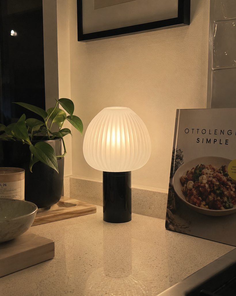 Snoopy Mushroom Table Lamp customer photo