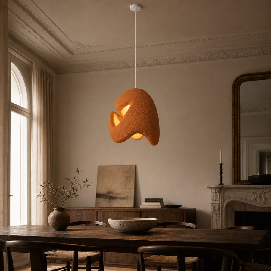 Alvea Woven Rattan Pendant Lamp