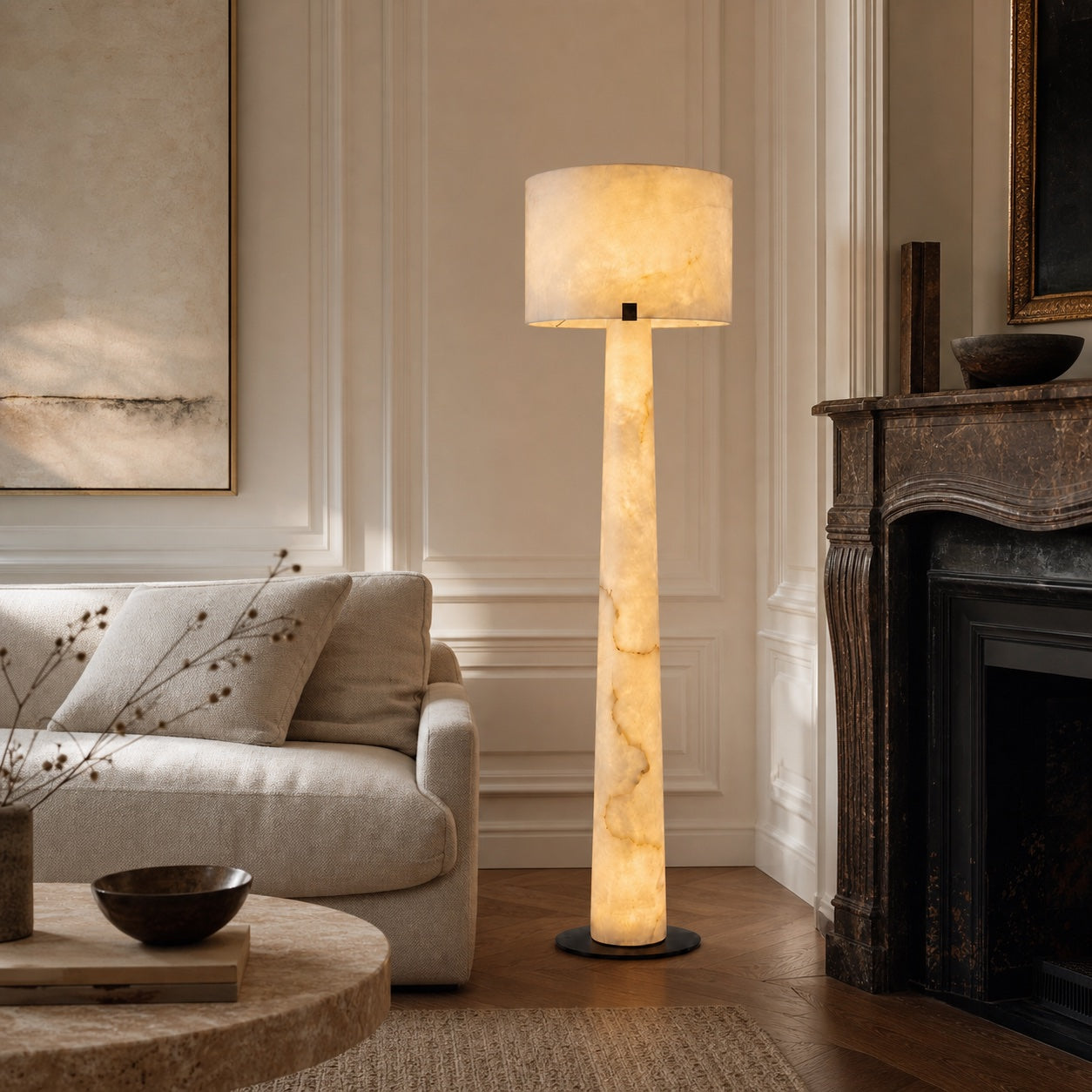 Lampadaire Albâtre