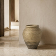 Jar Antique Belly Floor Planter
